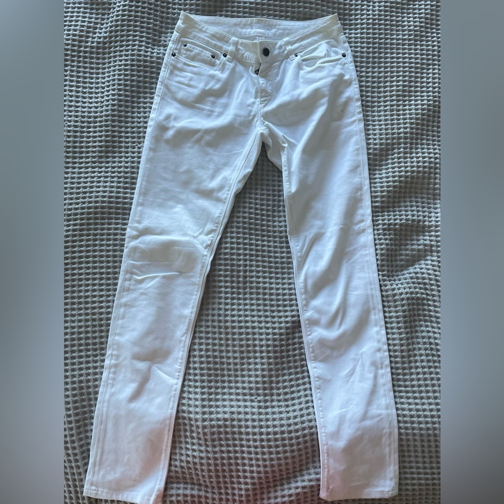 Prada White Denim Pants
